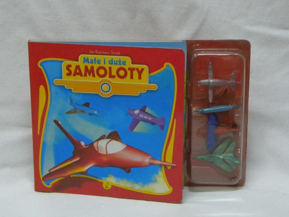 Książeczka Małe i duże SAMOLOTY Jan Kazimierz Siwek