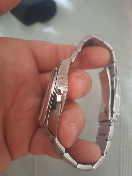 Rlx oyster perpetual tifanny blue automático, usado em bom estado