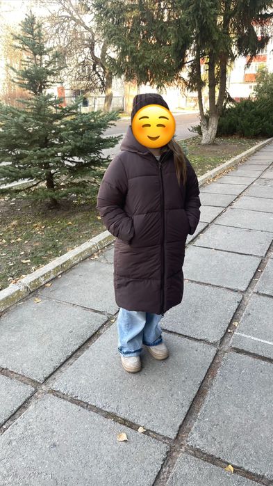Зимовий пуховик на дівчинку