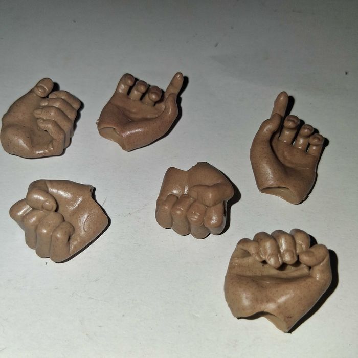 Conjunto maos  para figuras
