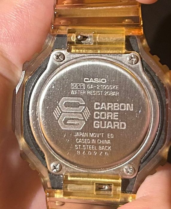 Годинник Casio G-Shock GA-2100SKE