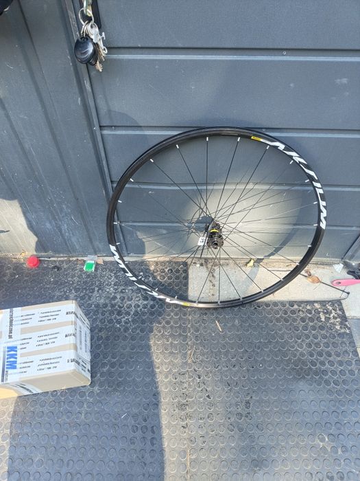 Koło do gtavela mavic aksium disc oś 12x100 tarcza centerlock jak nowe
