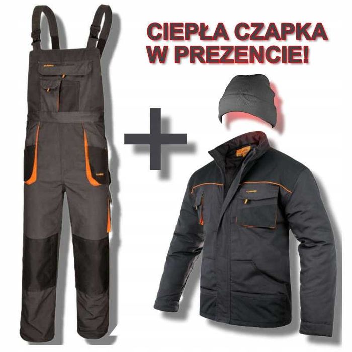 Зимовий спецодяг утеплений для роботи на вулиці зручність практичність