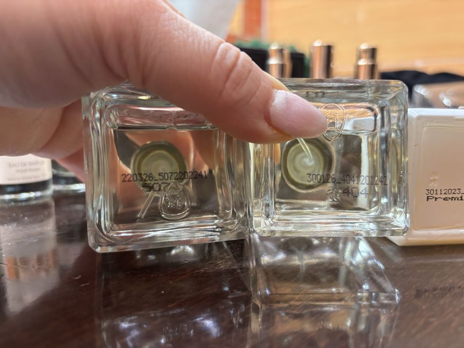 Perfum: 6x Yodeyma i 4 x Glantier
