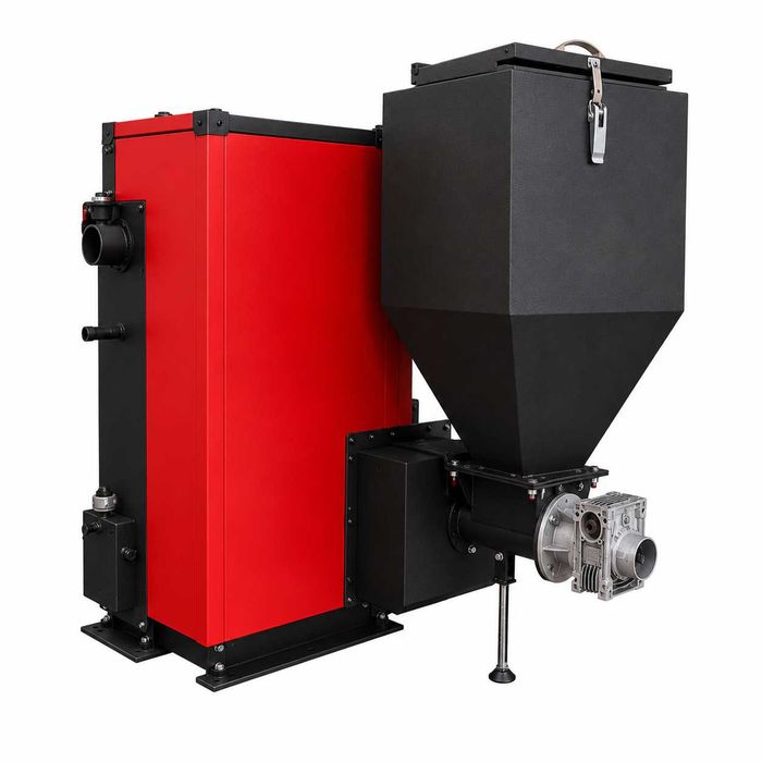 Kocioł TECHNIX PELL-EKO 12 kW – piec typu 2w1 na pellet i paliwo typu groszek
