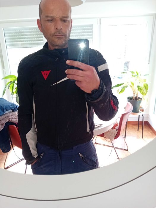 Casaco DAINESE[protecção  de ombros e cotovelos] + forro de inverno