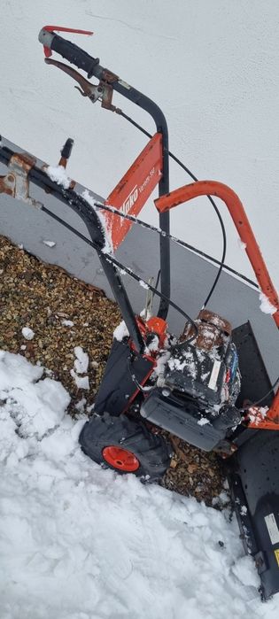 Pług do śniegu hako wariette 350 silnik honda