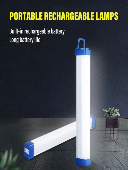 Lâmpada Led com bateria recarregável