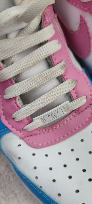 Nike air force 1 39р рожево блакитні оригінал