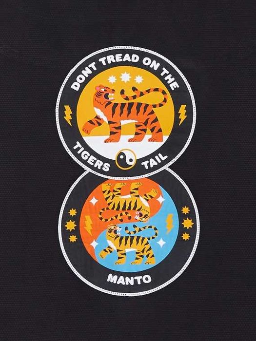 BJJ Kimono Manto Tiger's Tail Preto