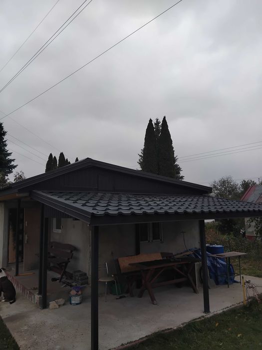 Wiaty samochodowe i tarasowe