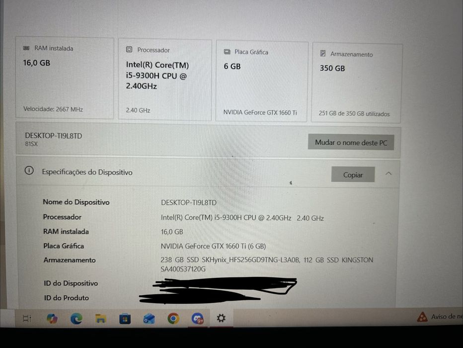 Lenovo Legion Y540 - Portátil Gamer Potente