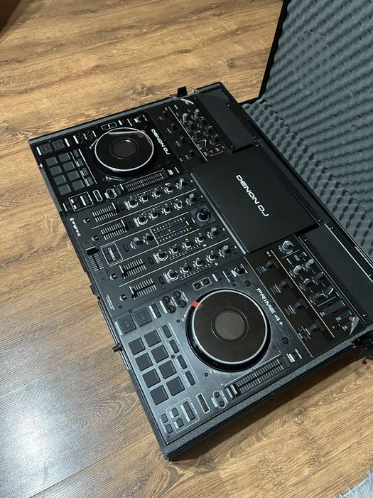 Denon DJ PRIME 4+ PLUS  + hardcase + decksaver