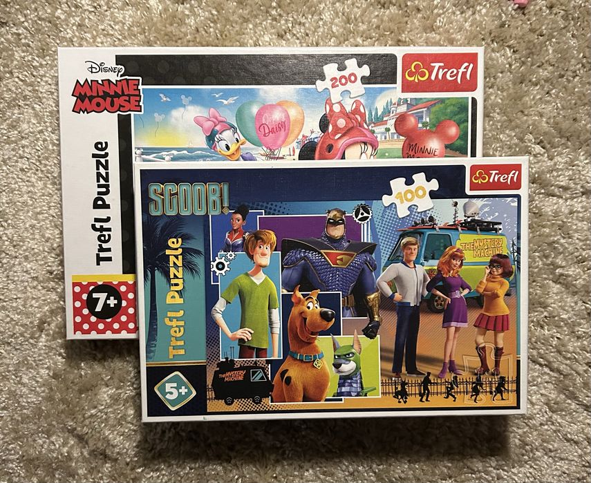 Лот . Пазли дісней Міккі маус  та Скубі-Ду та