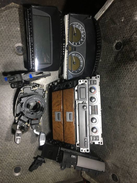 ‼️Салон,сидения,задняя полка,декор,кнопки,блоки,ручки BMW E65 E70
