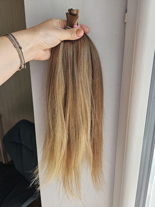 Włosy naturalne dziewicze polskie 35/45cm 77g
