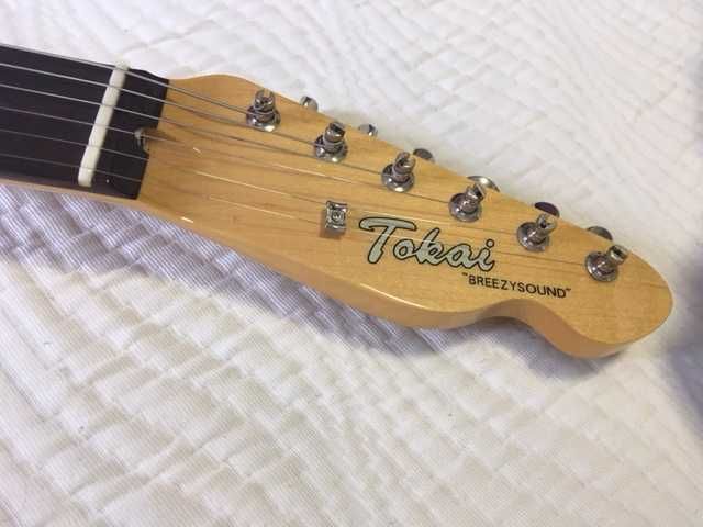 Guitarra Tokay ,ATE106B Sonic Blue , mad in japan