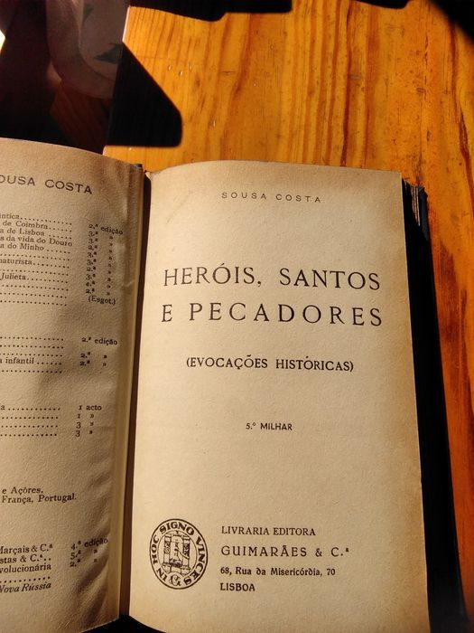 Livros de Sousa Costa