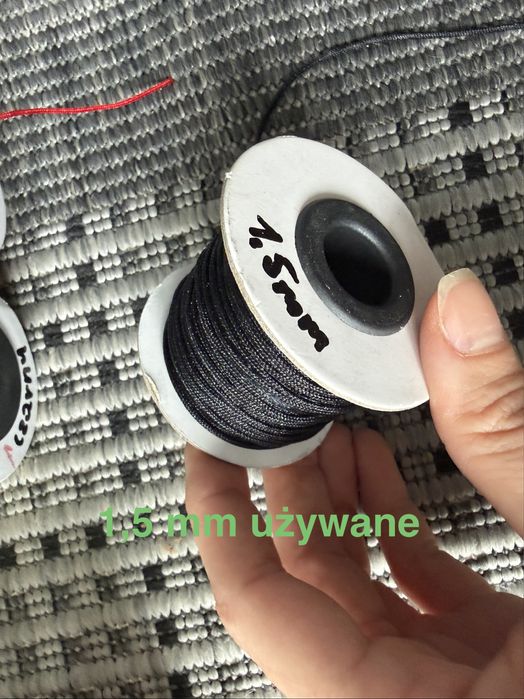 Sznurki nylonowe topliwe nowe i używane + gratis