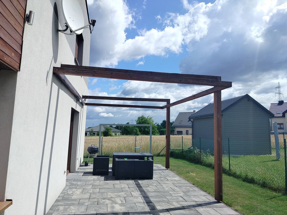 Pergola drewniana