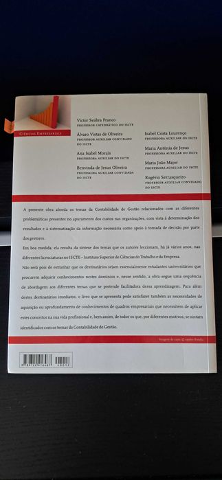 Livro Temas de Contabilidade de Gestão - 3ª Edição