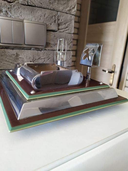 Przybornik dla palacza z lat 40-tych ub. wieku . ABSOLUTNY UNIKAT .