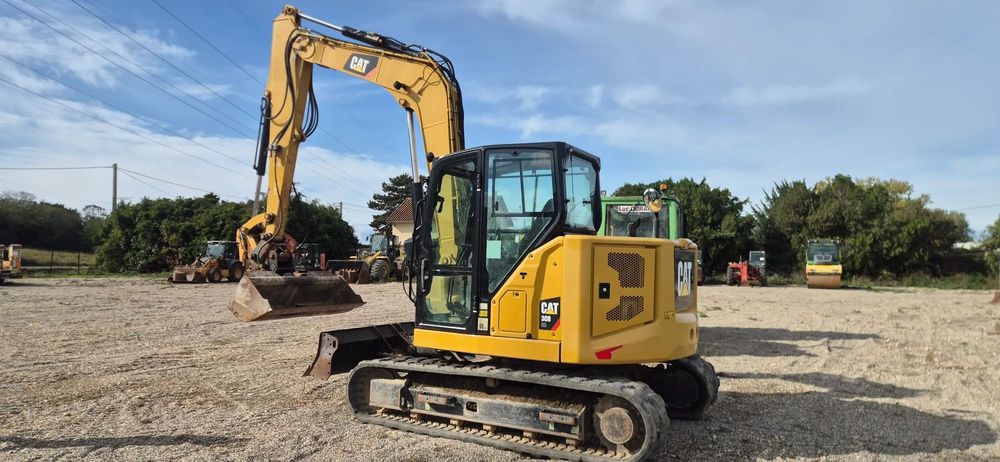 Caterpillar CAT 308CR 308 CR nowy model 2020 jak nowa  3 łyżki klima