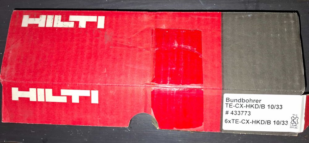 Wiertła HILTI  5 - 12mm