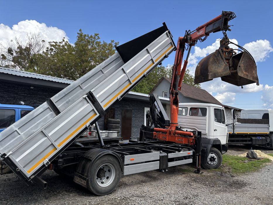 Кран маніпулятор самоскид під ключ монтаж встановлення сертифікація