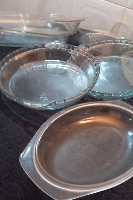 Travessas/Assadeiras em Vidro Pirex