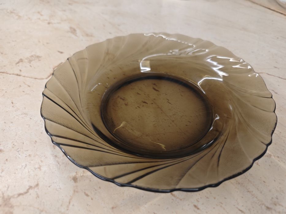 Тарелки Duralex Vereco французское стекло, тарілки супові