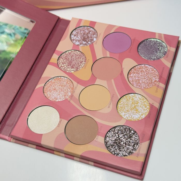 Muślinowa Glam Shop paleta 12 cieni