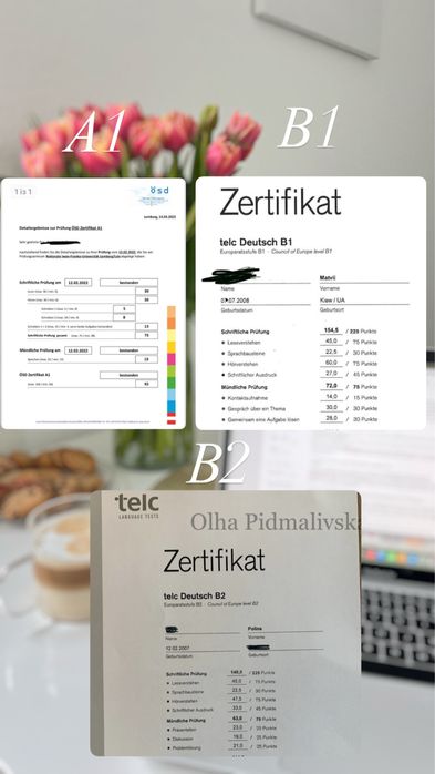 Репетитор з німецької мови з Дюсельдорфу. Рівень С1+