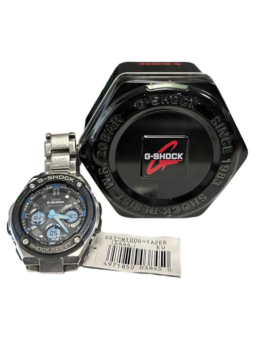 CASIO zegarek męski GST-W100D-1A2ER