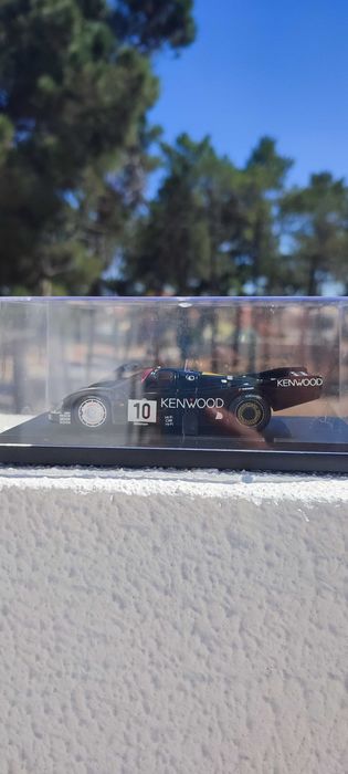 Title: Rare Kyosho 1:43 Porsche 962C Le Mans 1986 #10 Kenwood - Mint Condition