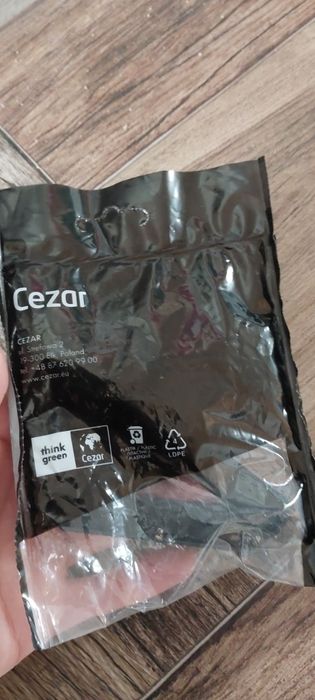 Zaślepki cezar czarne nowe