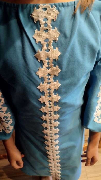 Плаття вишиванка бісером дитяча