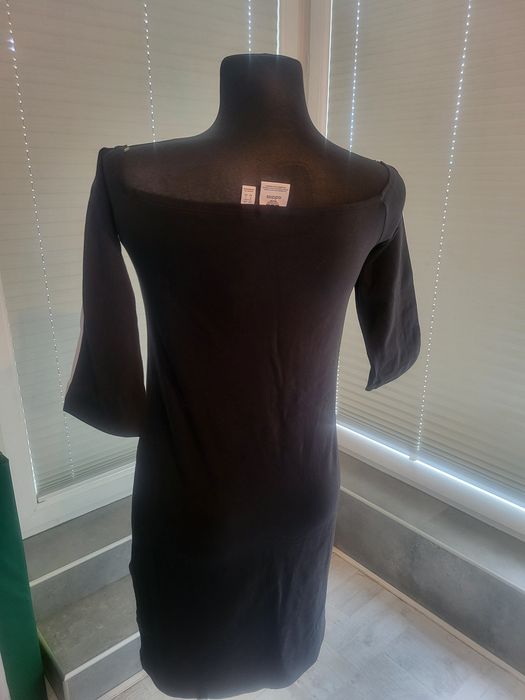 Sexi czarna sukienka adidas 42 S M L NOWA