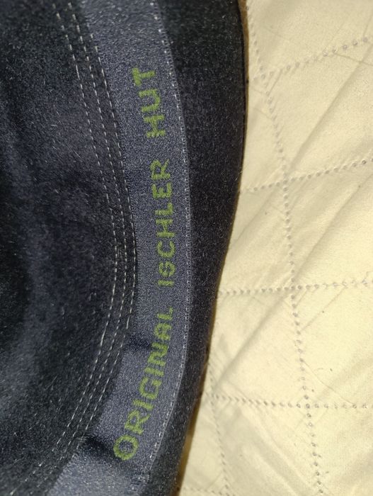 Мужская охотничья гуцульская шляпа Ischler Hut Austria, черная, р.56