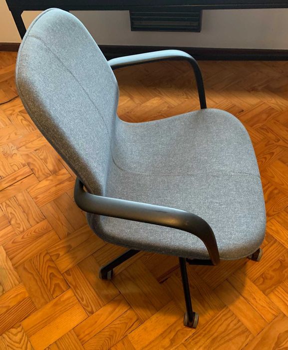 Cadeira giratória c/braços, LÅNGFJÄLL