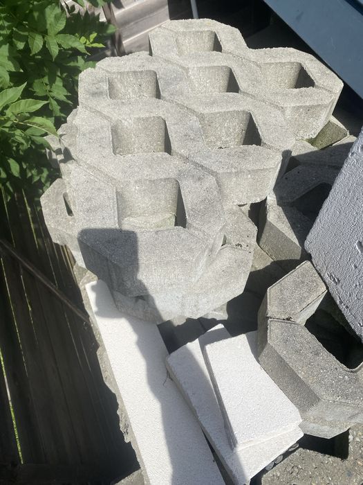 Ażury betonowe na podjazd