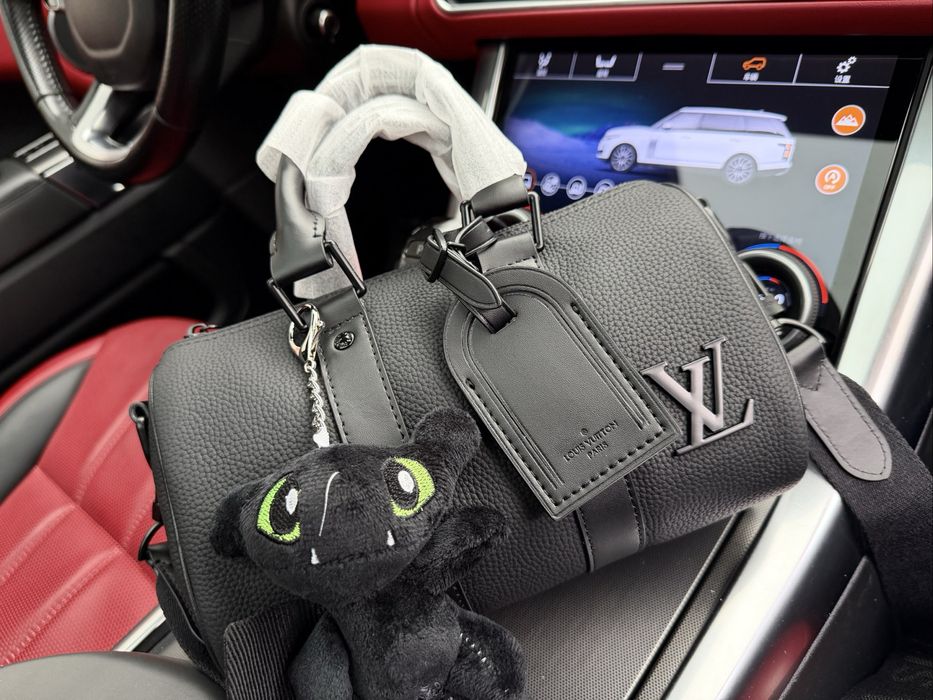 Louis Vuitton keepall мужская сумка  кожаная оригинал