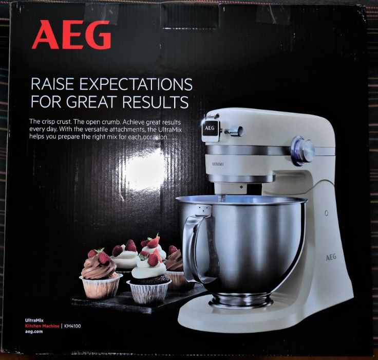 Batedeira Planetária Robot de Cozinha AEG Ultramix -Compat. Kitchenaid