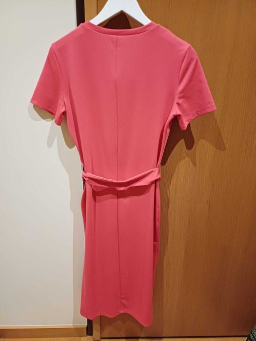 Vestido rosa Zara