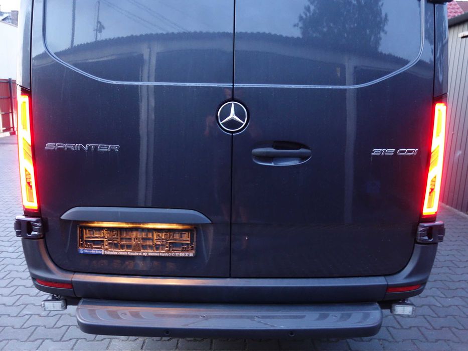 lampy tył led mercedes sprinter 907  910  zamiast zwykłych komplet