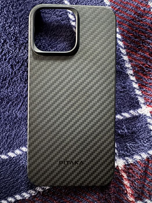 Чохол Pitaka карбон iPhone 15 Pro Max