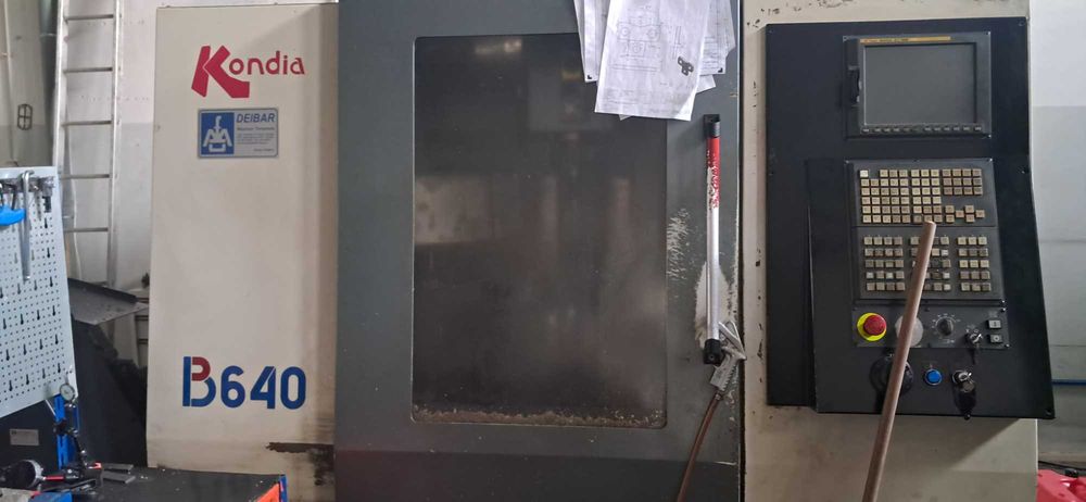 Centro de Maquinação CNC Kondia B640 – Fiável, Robusto e Pronto a Trabalhar