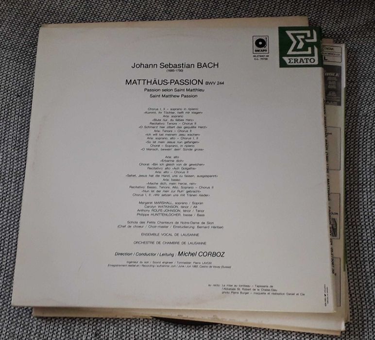 8 Vinis 33 rotações, música clássica