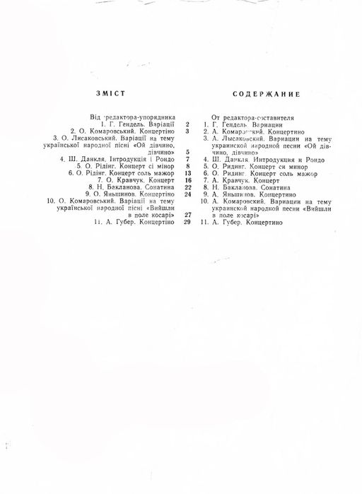 Ноты для Скрипки
Твори великої форми для Скрипки
Редактор Тахтаджиєв
К