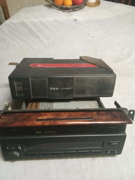 Radio e caixa cds original BMW E90 325tds